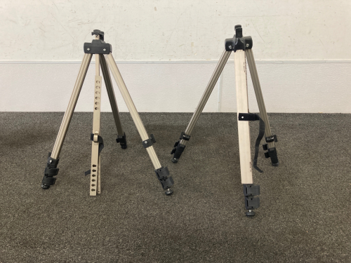 (2) tripods for cameras