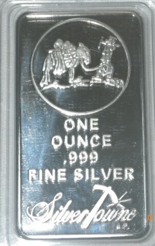 Silvertown 1 Ounce Silver Bar