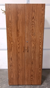 Wood Cabinet/Armoire 69" H x 30" W x 16" D