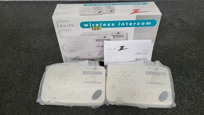Like New Zenith Wireless Intercom System