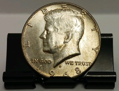 1968 Kennedy Half Dollar - Verified Authentic