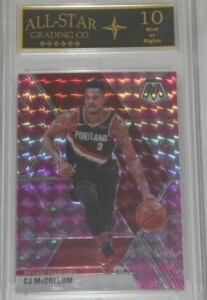 All-Star CJ McCollins 10 Mosaic Card