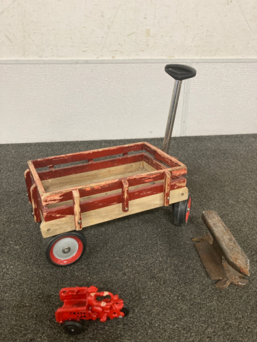 Mini wagon, anvil, mini cast iron crash car