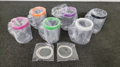 Magic Bullet Cups with Extra Seals