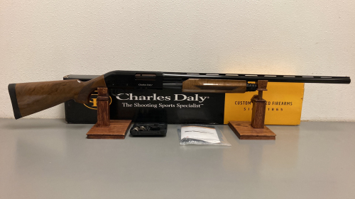 Charles Daly Model 301 - 12ga 28&rdquo; Wood Shotgun- New&mdash; 21PA12HK-0758