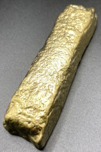 165.80 Grams Gold Recovery Bar From Melted Computers NOT pure gold (unknown Gold Content)