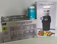 Shelf Organizer, Food Waste Disposer, Collagen