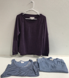 Costco Clothing : (3) Womens Pajama Tops (Size Xl )