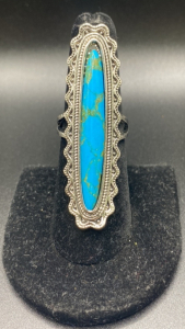 Size 6.5 Turquoise .925 Ring