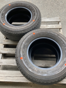 (4) Goodyear Trailer Tires