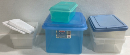 Plastic Tubs With Lids