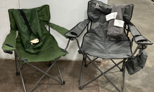 (2) Folding Camping Chairs