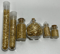 (6) Bottles Of Gold Flake