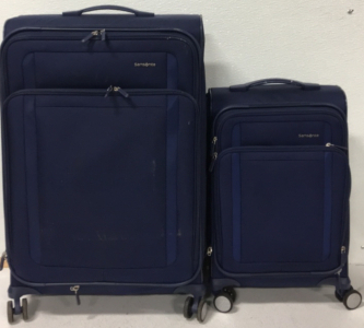 (2) Sams Nite Suit Cases