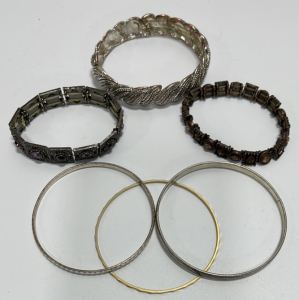 (6) Ladies Bracelets