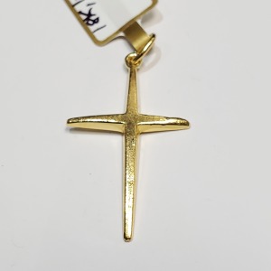 18K Cross Pendant