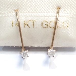14K Diamonds(0.12ct) Earrings