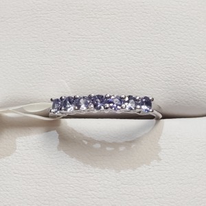 Silver Tanzanite Ring