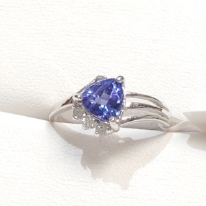 10K Tanzanite(0.8ct) Diamond(0.1ct) Ring