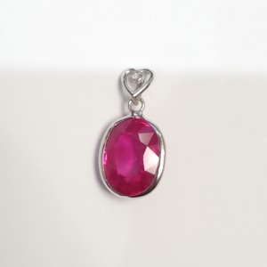 14K Ruby Pendant