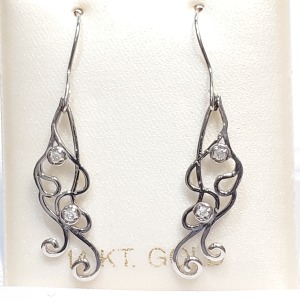 14K Diamond(0.012ct) Earrings