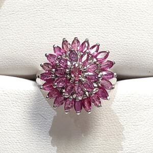 Silver Ruby Ring