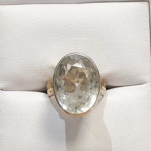 Silver CZ Ring