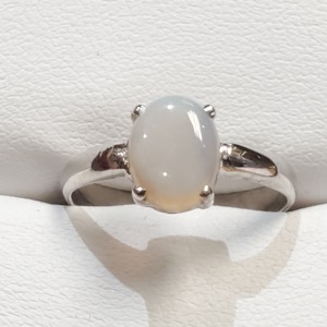 Silver Opal Ring