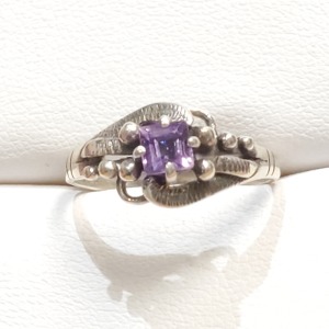 Silver Amethyst Ring