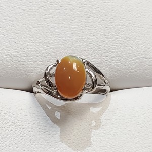 Silver Opal Ring