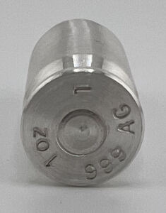 Silver Bullet - 1 Troy Oz .999 Fine Silver (.45 Caliber)