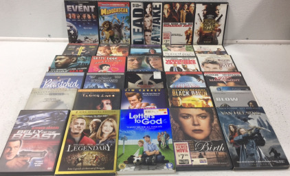 (30) Various DVD Movies