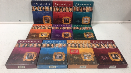 ‘Friends’ DVDs Seasons 1-10