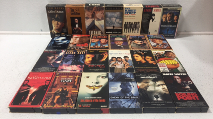 (25) Various VHS Movies