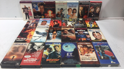 (25) Various VHS Movies