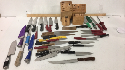 20+ Knifes (2) Knife Blocks