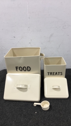 Tin Food Bins