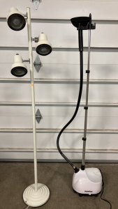 Floor Lamp, SteamFast Rolling Steamer