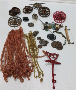 Cast Iron Wheels And Other Parts For Tractor Models