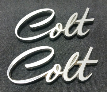 (2) Colt Emblems