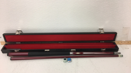 Graphite Pool Stick/Case