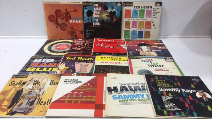 (15) Various Records: Sammy Kaye, Ted Heath, Big Band and more