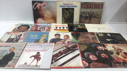 (18) Various Records: Beatles, Sinatra, Elvis, Billy Joel and more