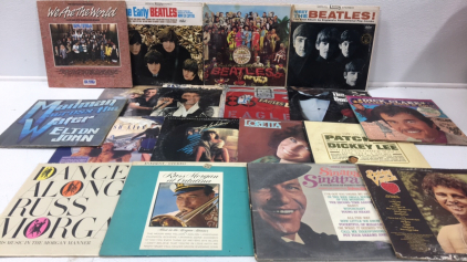 (18) Various Records: Beatles, Sinatra, Eagles, Soundtracks, and more