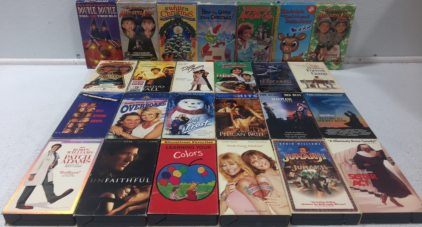 (25) Various VHS Movies