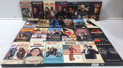 (25) Various VHS Movies