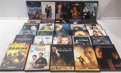 (30) Various DVD Movies