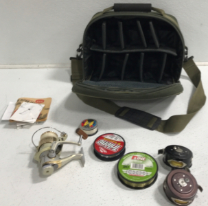 Pfluenger Fishing Reel, Fishing Line, Fishing Reel Storage Bag