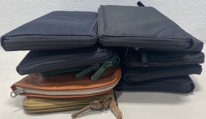 Multipe Colored Vism Pouches
