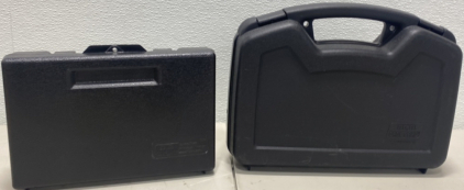 (2) Small Black Gun Cases